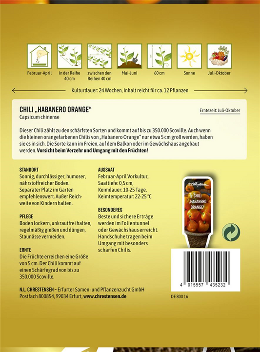 Chilisamen 'Habanero'