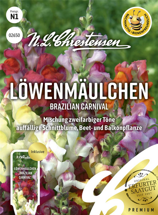 Löwenmäulchensamen 'Brazilian Carnival'