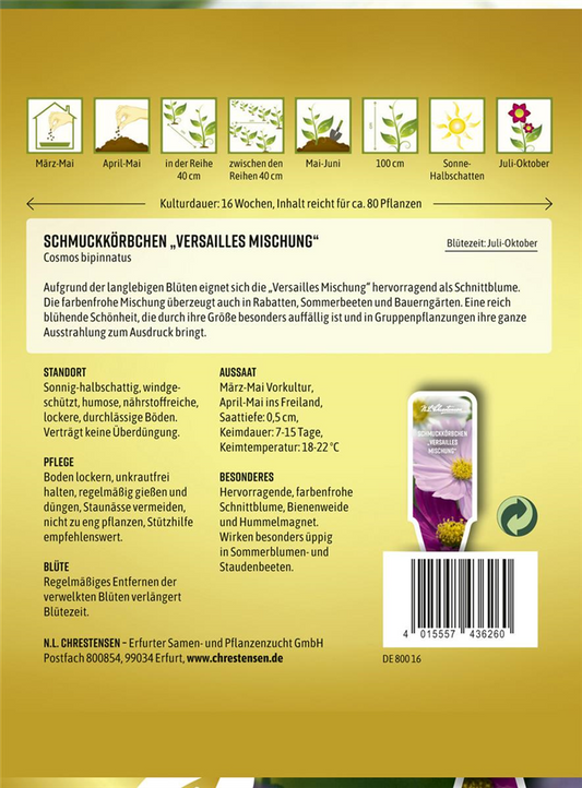 Schmuckkörbchensamen 'Versailles'