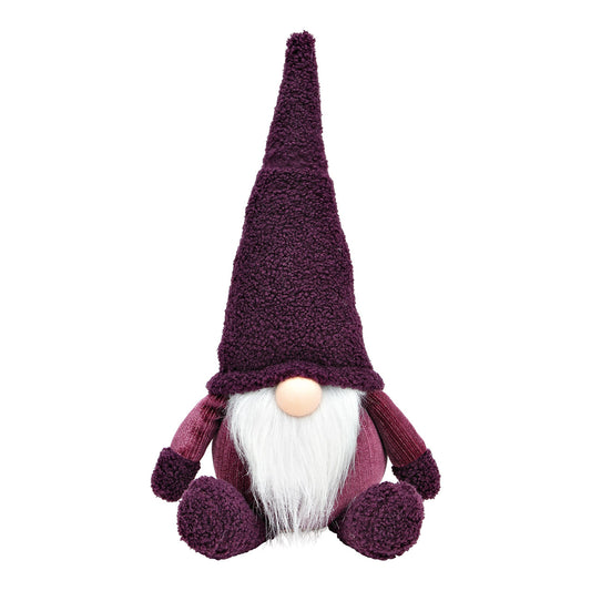 Zwerg aus Stoff lila (B/H/T) 19x34x16cm