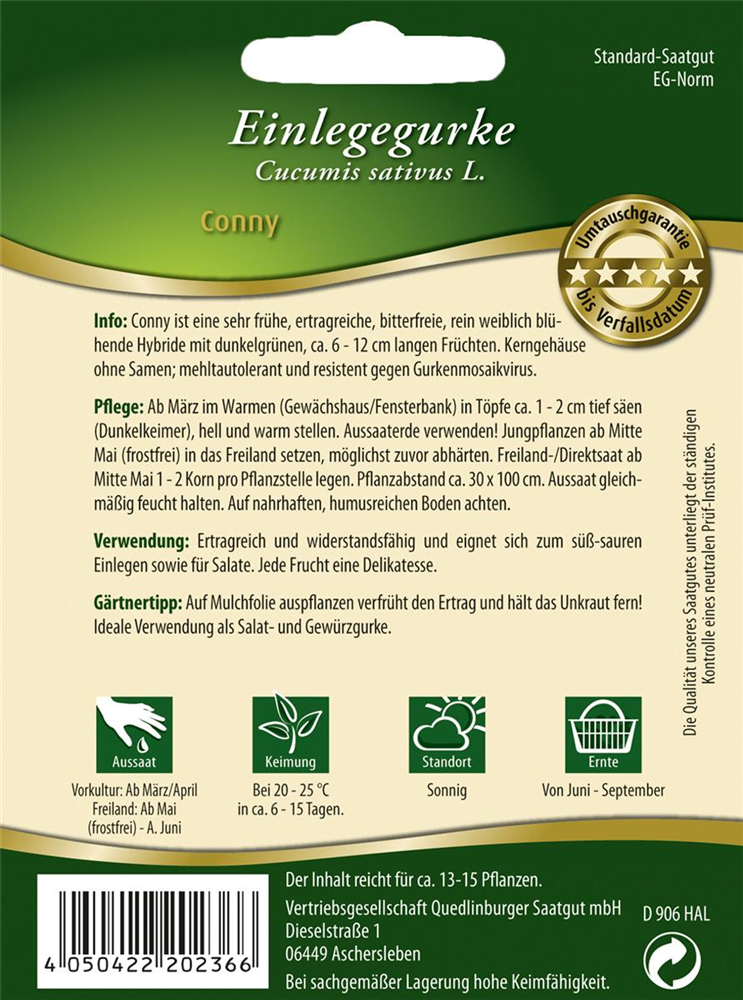 Gurkensamen 'Conny F1'