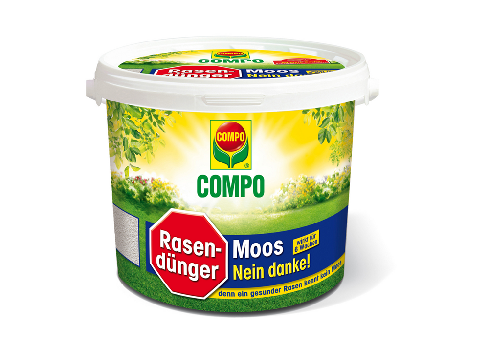 Compo Rasendünger Moos - Nein danke!