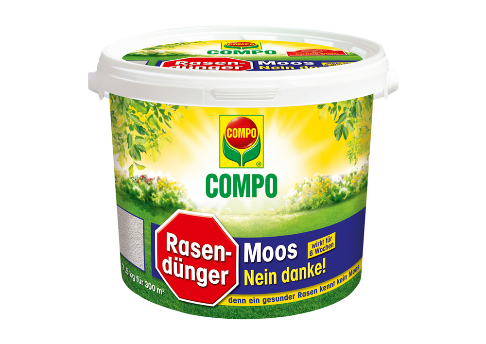 Compo Rasendünger Moos - Nein danke!