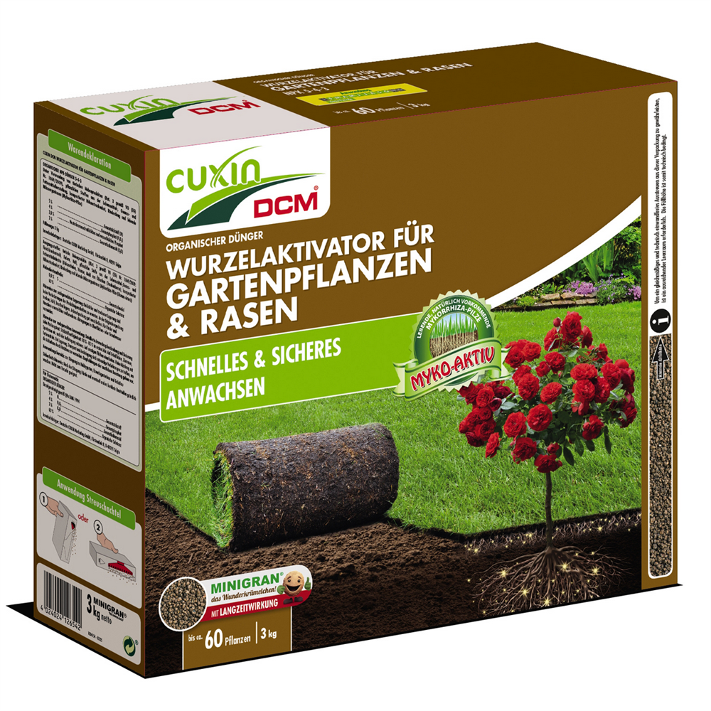 Cuxin Wurzelaktivator für Gartenpflanzen & Rasen