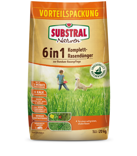 Naturen 6in1 Komplett-Rasendünger