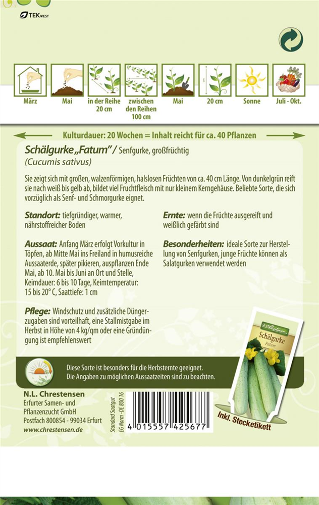 Gurkensamen 'Fatum'