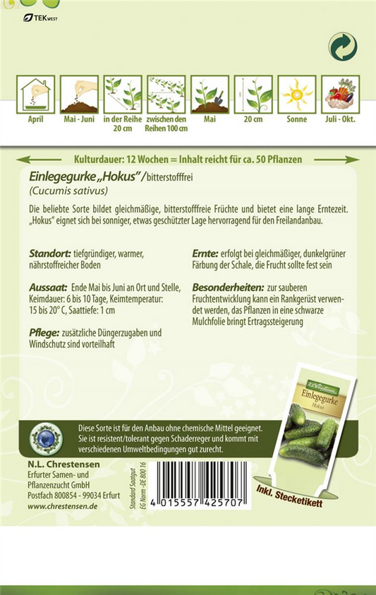 Gurkensamen 'Hokus'