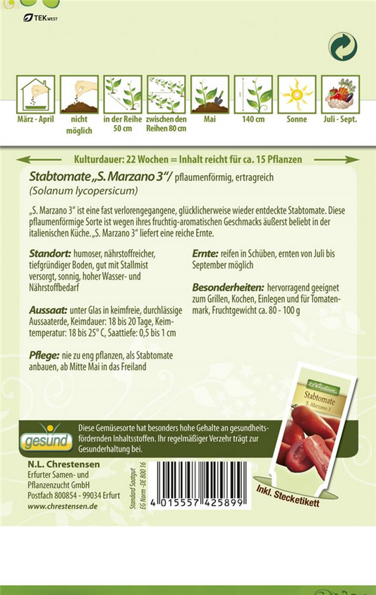 Tomatensamen 'San Marzano'