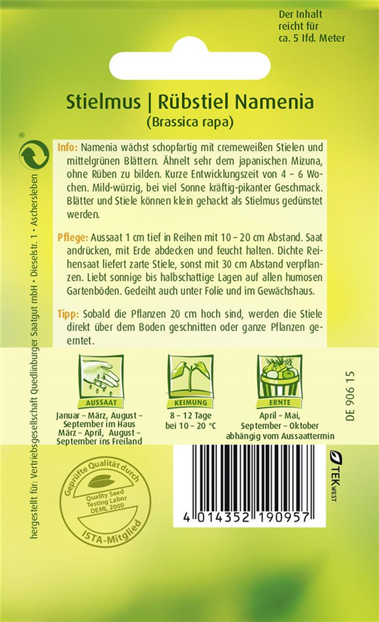 Stielmussamen 'Namenia'