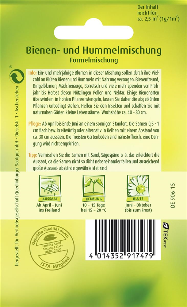Bienenweide-Samen
