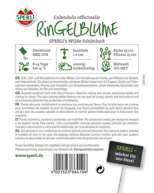 Ringelblume 'Wilde Schönheit'