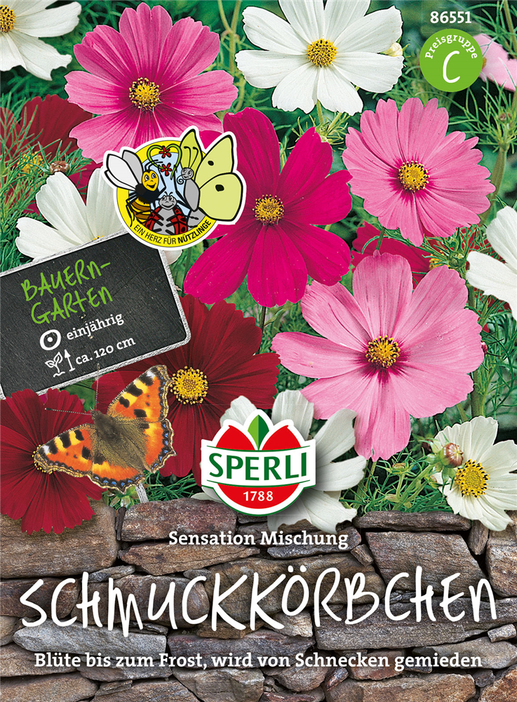 Fiederblättriges Schmuckkörbchen 'Sensation'