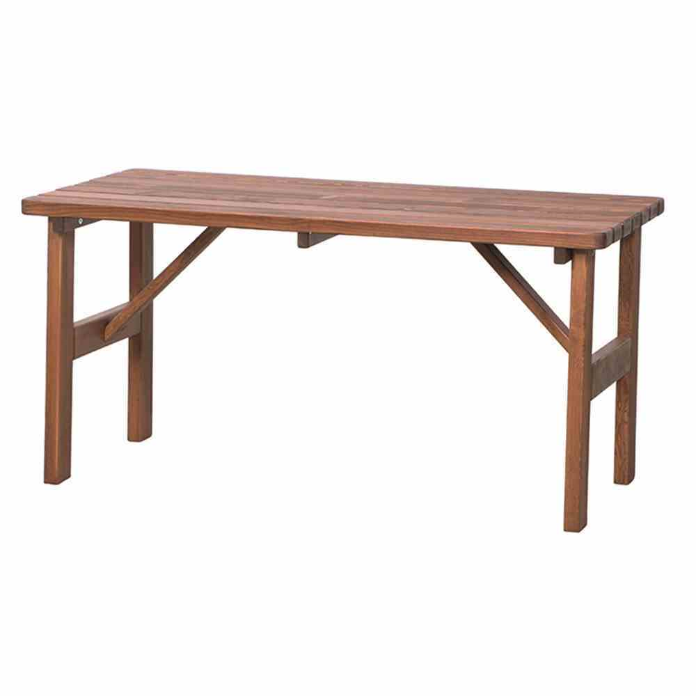 Gartentisch Tessin Nadelholz 150x73x74 cm braun
