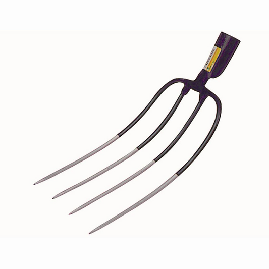 Victoria Dunggabel 4 Zinken ohne Stiel mit Dülle 31x23cm