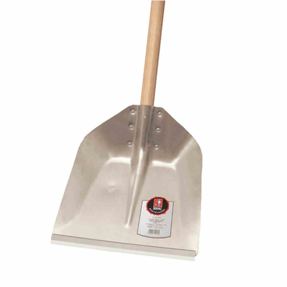 Ideal Randschaufel Schutzkante ohne Stiel Größe 7, 325 mm x 340 mm Aluminium