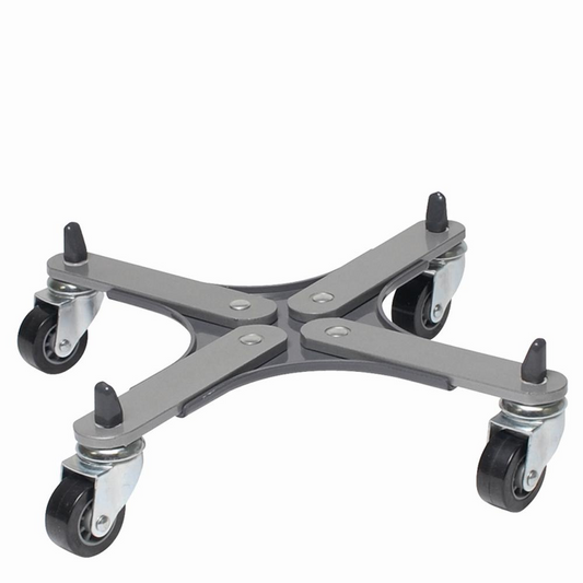 Wagner Pflanzenroller Sun City ausziehbar 32-45cm Tragkraft 100 kg silber