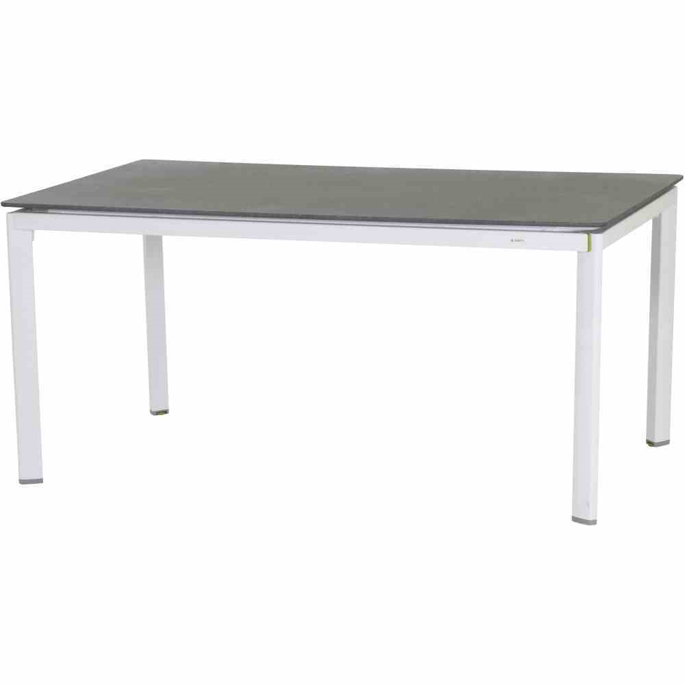 MWH Gartentisch Futosa Fiberzement 160x95x74 cm arktisch-grau