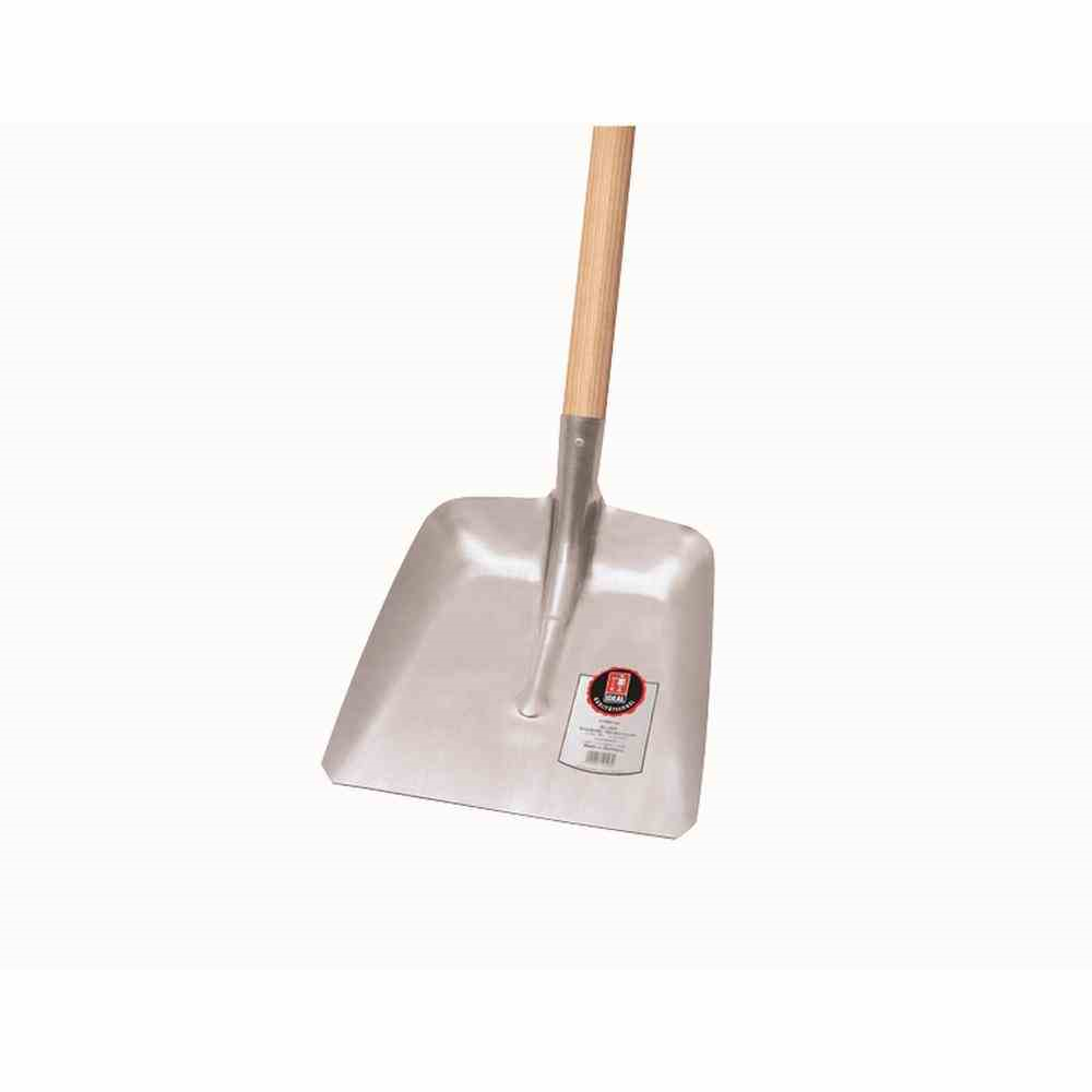 Ideal Randschaufel ohne Stiel Größe 9, 380 x 380 mm, Silber