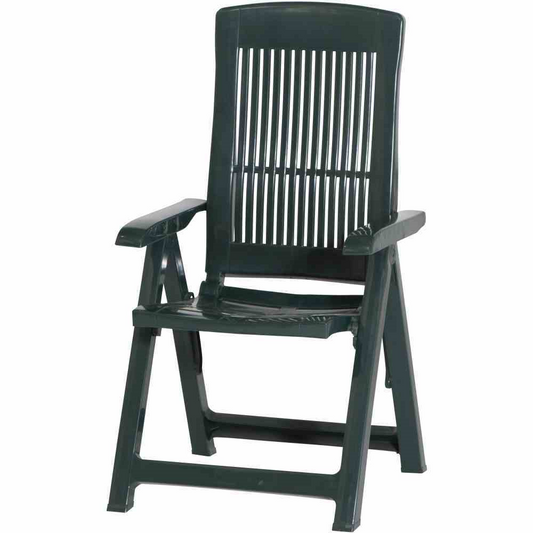 Progarden Tampa Klappsessel dunkelgrün Kunststoff