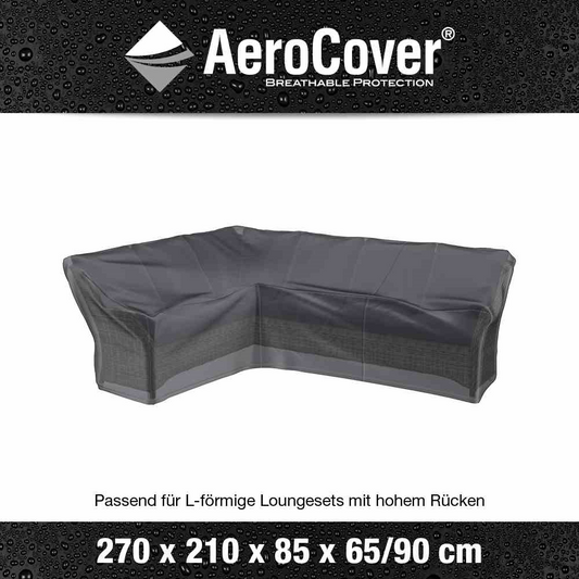 Aerocover Schutzhülle für Eck- Loungeset 270x210 L-Form links