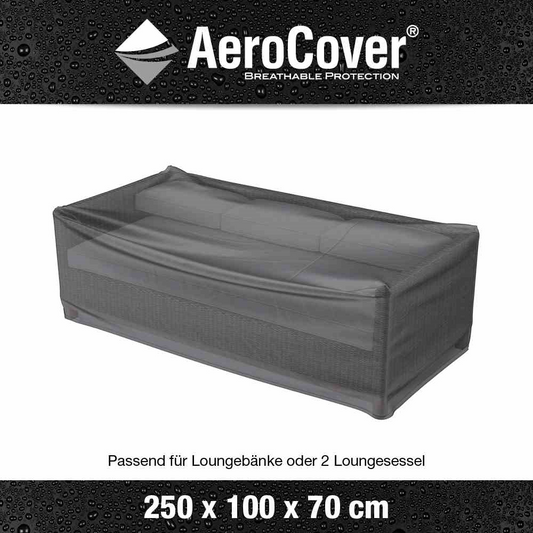 Aerocover Schutzhülle für Loungebank 250x100xH70 cm