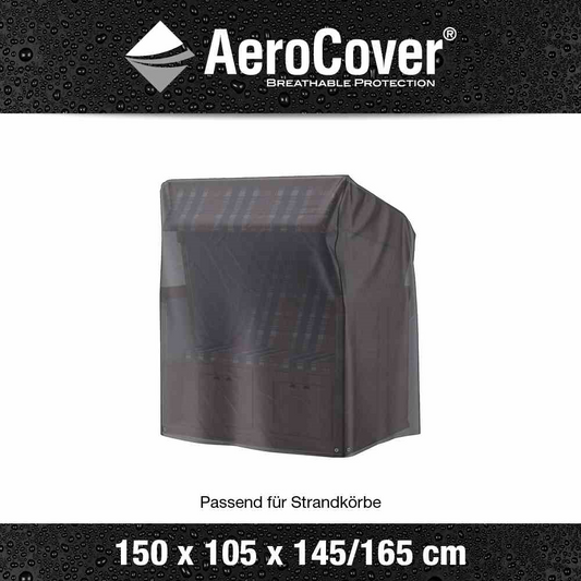 Aerocover Schutzhülle für Strandkorb 150x105x165/145 cm