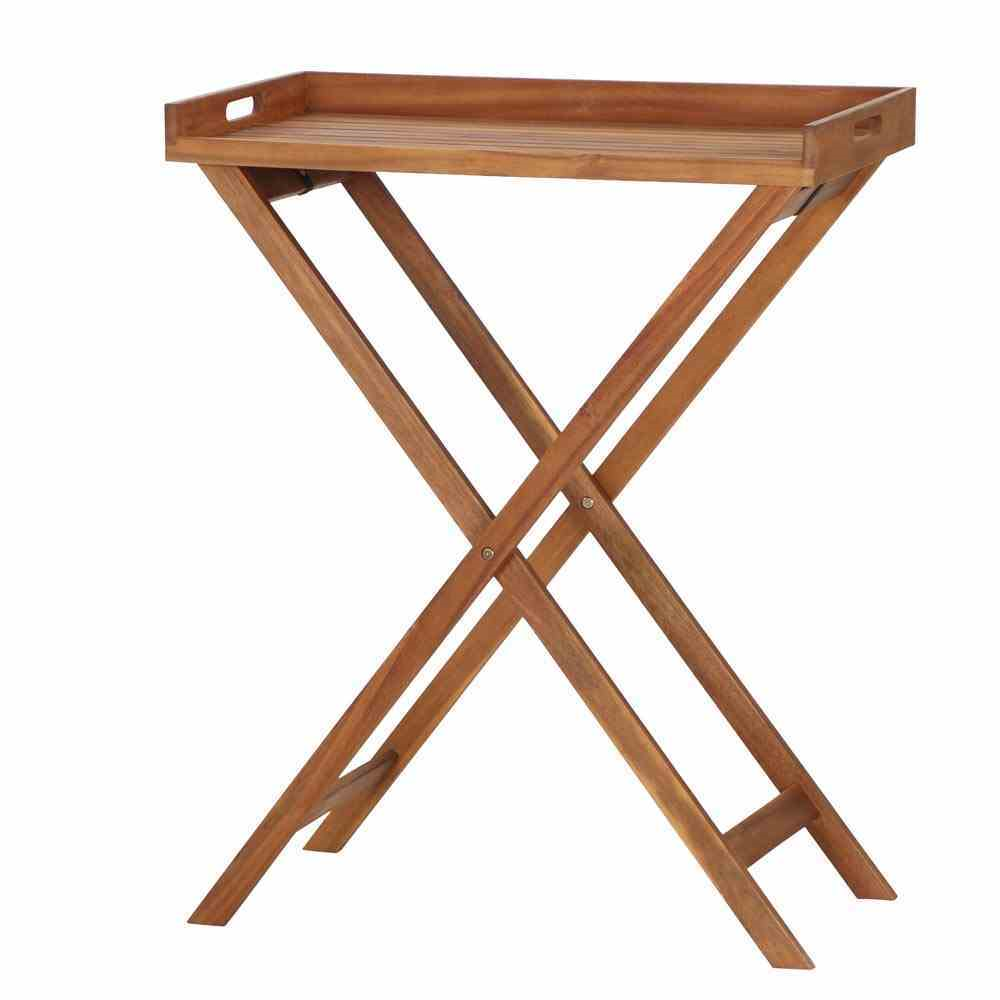 Siena Garden Minera Tabletttisch 80x45x99,5cm Akazienholz