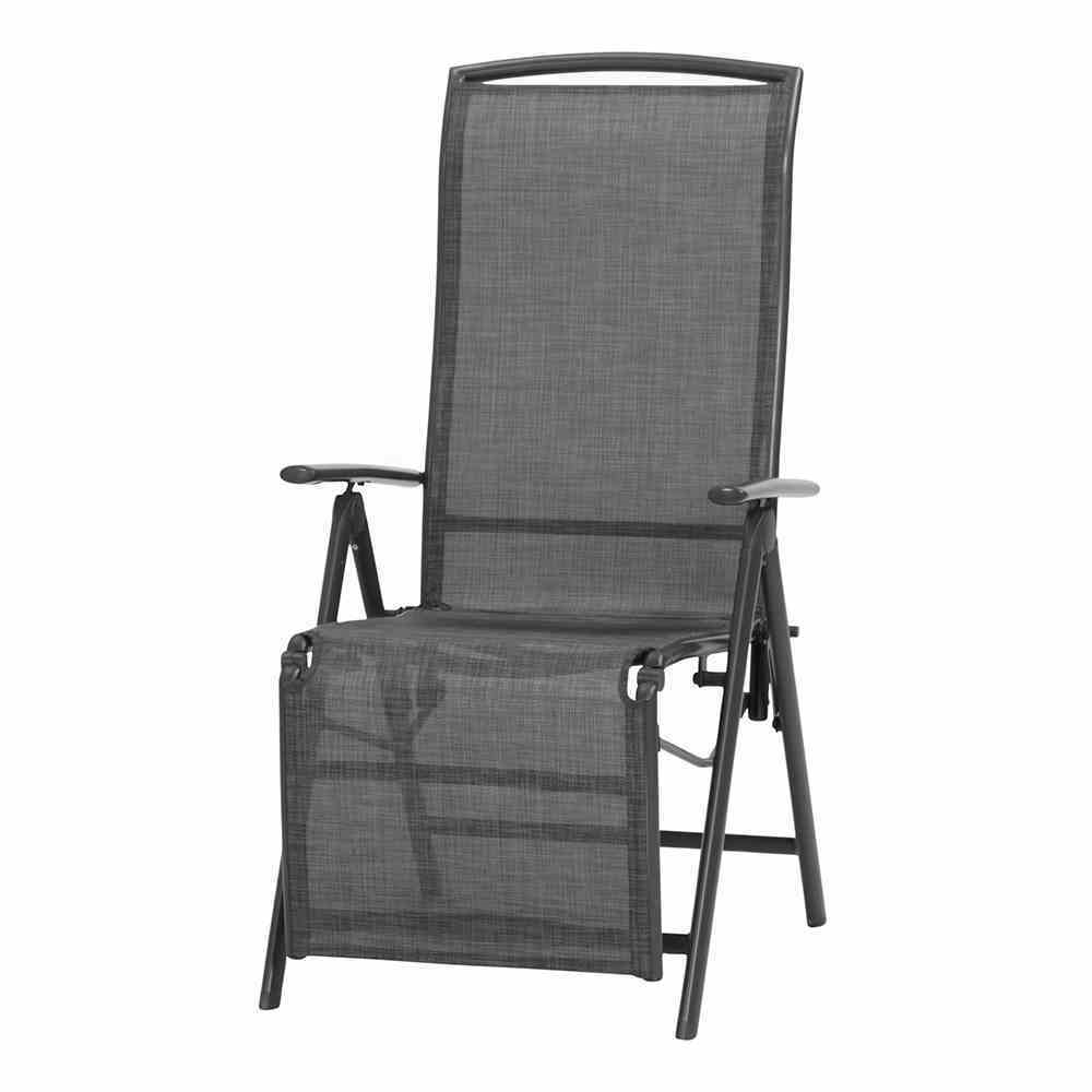 Siena Garden Livorno Relaxsessel 58,5x70x113cm Aluminium