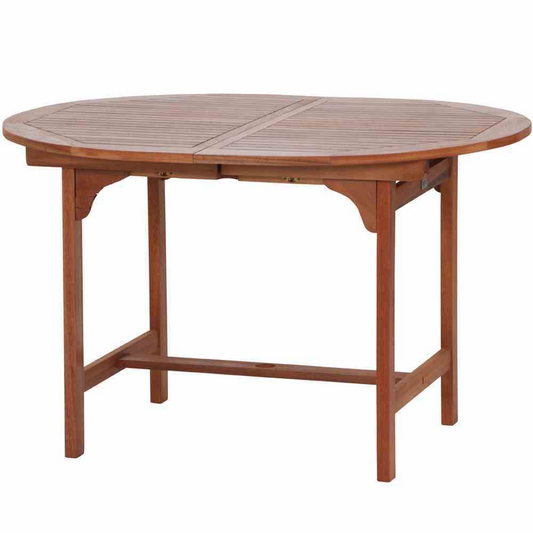 Siena Garden Ausziehtisch Nassau, 120/170x100x74 cm aus Eukalyptusholz FSC® 100%