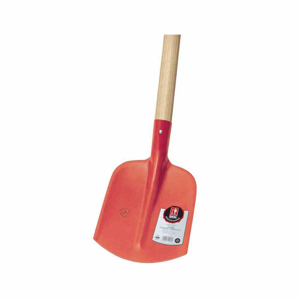 Ideal Emsländer Schaufel Sieger + Eschen-Stiel, 100 cm, rot