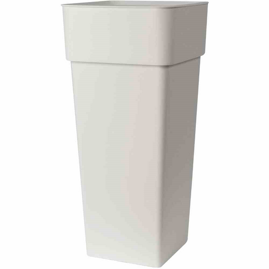 Euro3plast Pflanzkübel mit Pflanzeinsatz 37 cm weiß