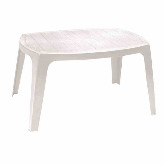 Progarden Beistelltisch Kai, 49x76x43 cm weiß Kunststoff