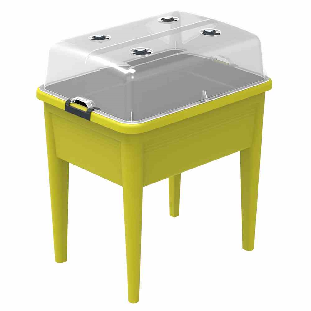 Elho Anzuchthaube Super XXL Green Basics 75 cm x 57 cm cm grün Transparent