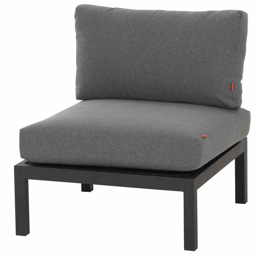 Siena Garden Alvida Mittelmodul 74x71cm Aluminium/Polster