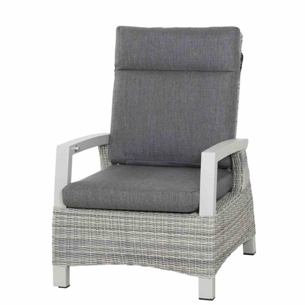 Siena Garden Corido Loungesessel inkl. Kissen Aluminium/Geflecht