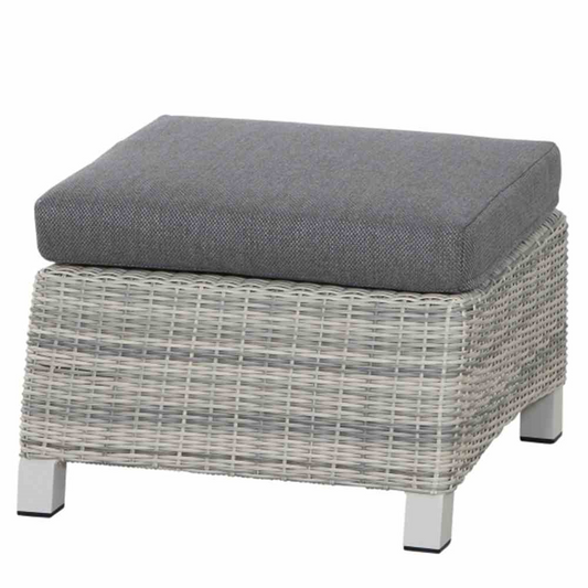 Siena Garden Corido Loungehocker Gardino®-Geflecht/Polster