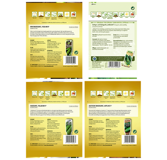 Saatgut Set 'Gurken'