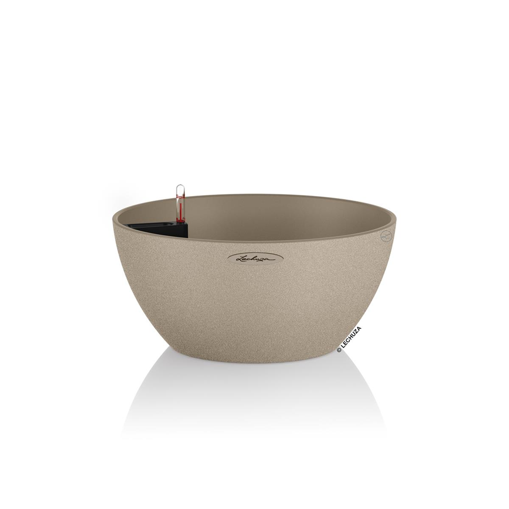 LECHUZA Pflanzschale CUBETO Stone 40
