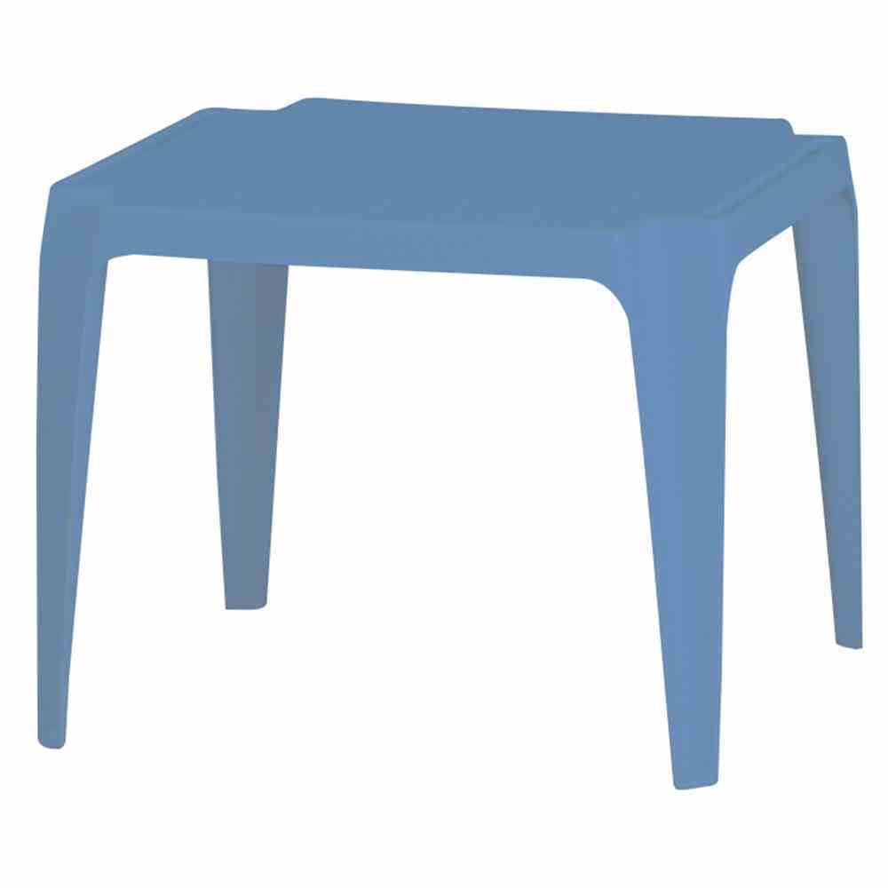 Progarden Kindertisch 50x50x44 cm hellblau Kunstoff