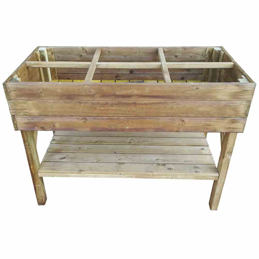 Siena Garden Hochbeet Lisa 120x60x85 cm, aus Kiefernholz in natur