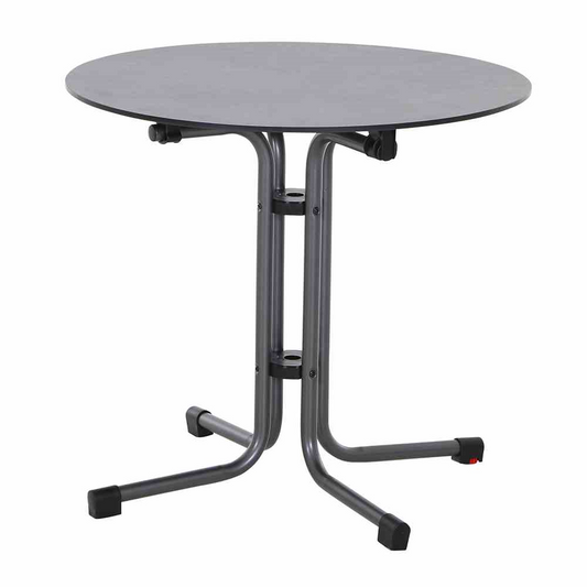 Siena Garden Sola Klapptisch Ø80cm Stahl/HPL