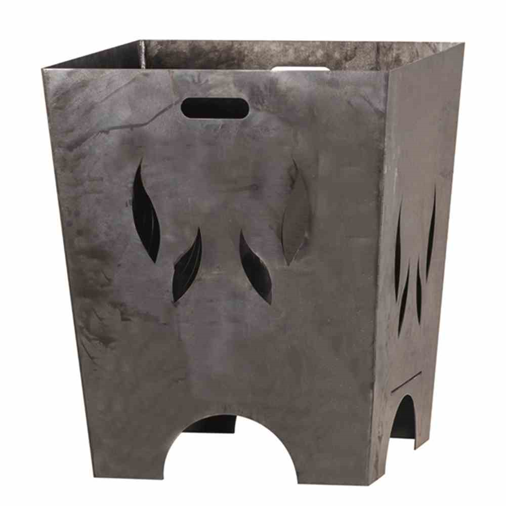 Siena Garden Feuerkorb FLAMIA, 40x40x60cm anthrazit Stahl