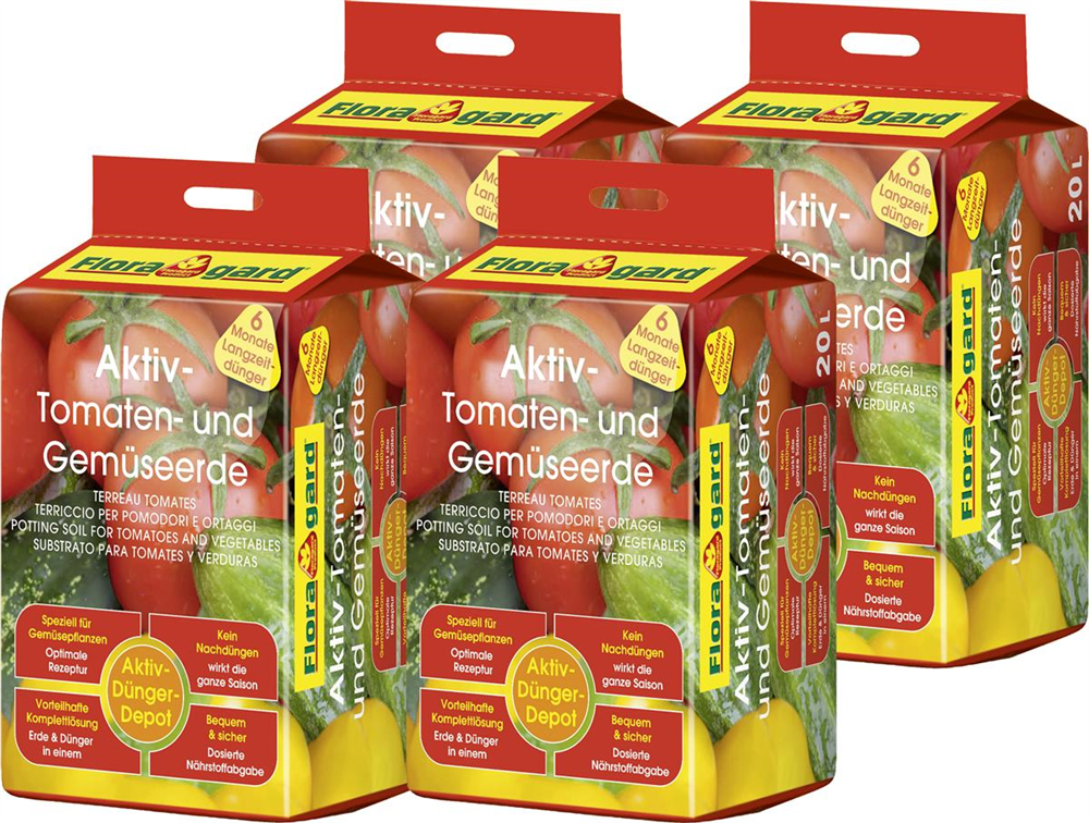 Floragard Aktiv Tomaten- und Gemüseerde