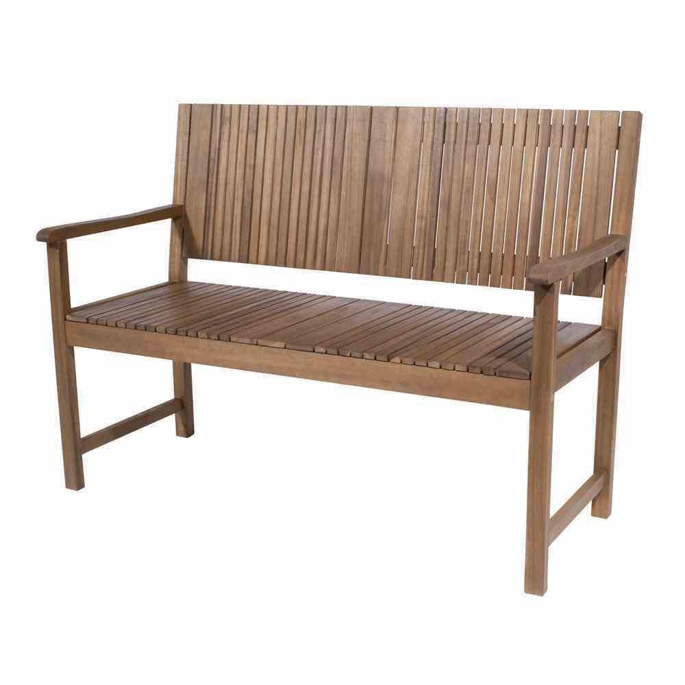 Siena Garden Falun 2-Sitzer Gartenbank 122 cm Akazienholz