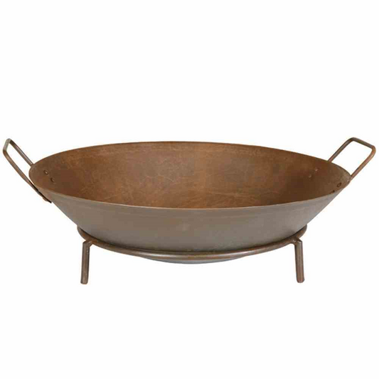 Siena Garden Feuerschale Rusty aus Gusseisen Ø 48x14,5 cm braun