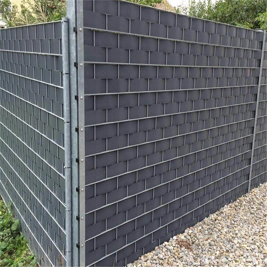 Sichtschutzstreifen PVC 2 Stück 9,5 cm  x 2,55 m