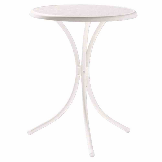 Sieger Bistrotisch rund Ø 60 cm weiß Stahl