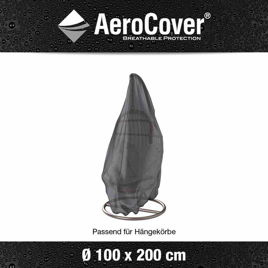 Aerocover Schutzhülle für Hängekorb Ø100x200 cm