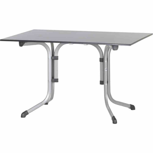 Sieger Klapptisch vivodur 120x80x73 cm graphit grau