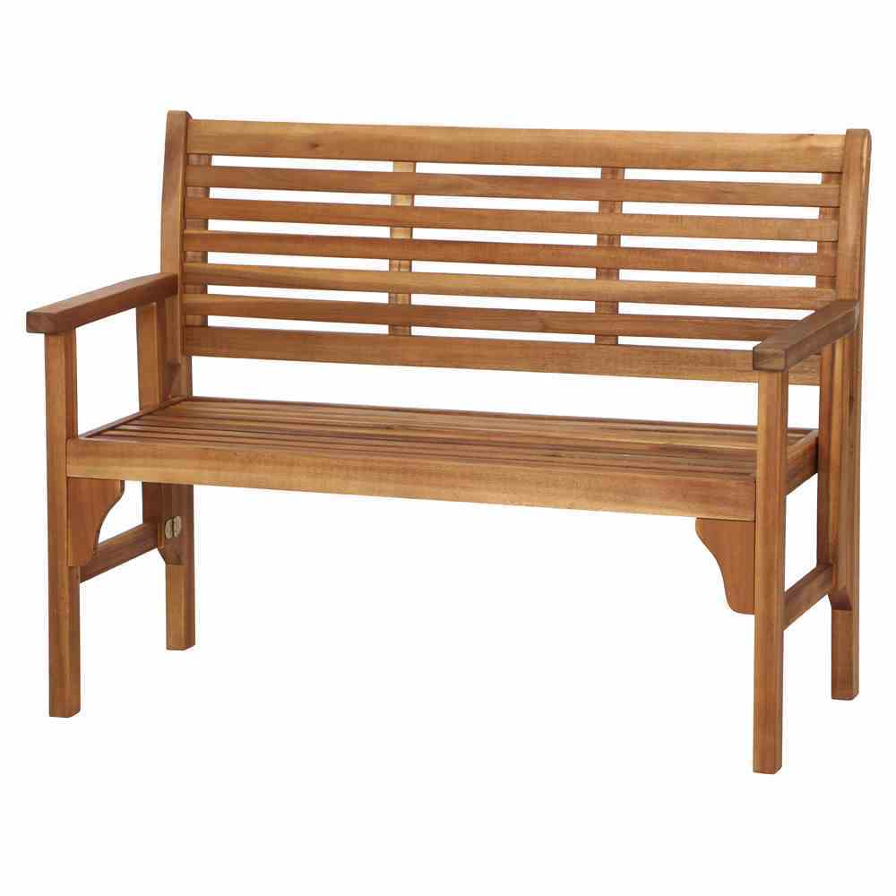 Siena Garden 2er Bank Lovera 59,5x120x90 cm aus Akazienholz FSC® geölt